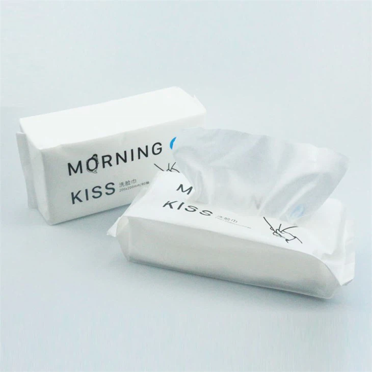 Șervețele umede Spunlace țesătură nețesă